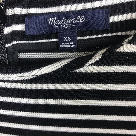 Madewell Striped Anywhere Short Sleeve Flare Dress - Picture 8 of 8